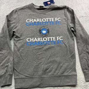 Charlotte Football‎ Club Crew Neck Sweatshirt Men's Small MLS Soccer
